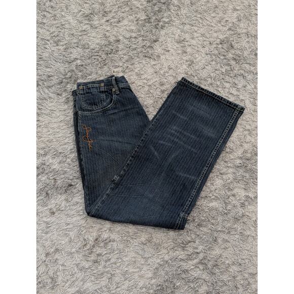 Sean John Denim Blue Baggy Jeans Size 30x32 Vintage Y2K 2000 Hip Hop - Picture 1 of 16